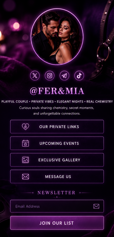 Swinger.bio profile design