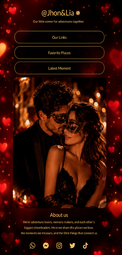 Examples of customized Swinger.bio profiles